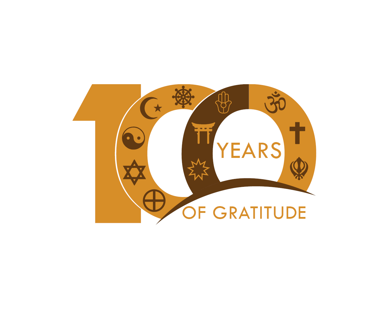 100 Years of Gratitude logo