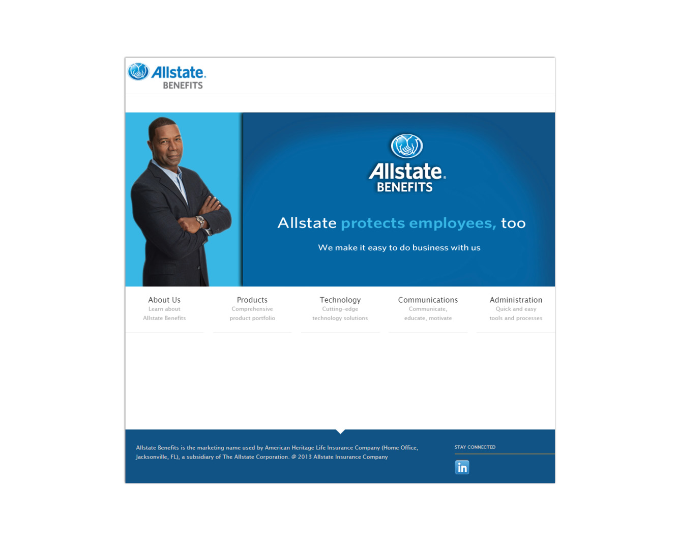 Allstate microsite